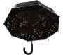 Parapluie transparent noir - 8,90