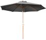 Parasol en bois 300 cm avec manivelle Holly - 129