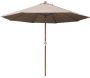 Parasol en bois 300 cm avec manivelle Holly