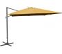 Parasol déporté en aluminium 3x3m Dom