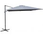 Parasol déporté en aluminium 3x4m Dom