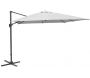 Parasol déporté en aluminium 3x3m Dom