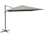 Parasol déporté en aluminium 3x3m Dom