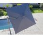 Parasol déporté orientable 360° inclinable gauche droite 3 x 3 m Orient - 6