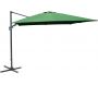 Parasol déporté orientable 360° inclinable gauche droite 3 x 3 m Orient