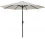 Parasol droit rond Eko 2.5 m