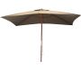 Parasol avec mât en bois 300x200 cm Ori - PRL-0646