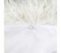Parure de lit en polyester imitation fourrure poils longs 220 x 240 cm - 5