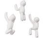 Patère bonhomme Buddy (Lot de 3) - UMB-0373