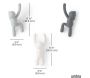 Patère bonhomme Buddy (Lot de 3) - UMB-0430