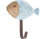 Patères en bois et métal Poissons (Lot de 3) - 5