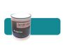 Peinture bleu turquoise pour meuble en bois brut 1 litre