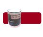 Peinture rouge de sécu pour meuble en bois brut 1 litre