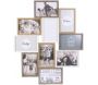 Pêle-mêle bois et blanc photos 10 x 15 cm Family