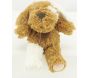 Peluche chien en acrylique brun - 6