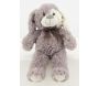 Peluche chien en acrylique gris - 14,90