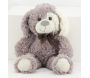 Peluche chien en acrylique gris - 5