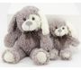 Peluche chien en acrylique gris - 7