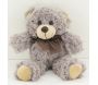 Peluche chien en acrylique gris - 12,90