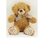 Peluche ours en acrylique brun - 11,90