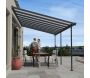 Pergola à adosser en aluminium gris et polycarbonate Sierra - 7