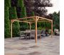 Pergola en bois lamellé-collé Tarragona