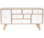 Petit meuble en bois 8 tiroirs