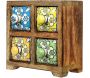 Petit meuble de rangement 4 tiroirs colorés