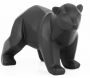 Petit ours en résine mat Origami