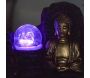 Petite fontaine d'intérieure en résine avec LED bouddha Theravada - 7