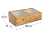 Petite serre de jardin en bois - BUR-0102