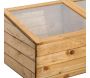 Petite serre de jardin en bois - BUR-0102