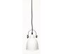 Petite suspension Indus en métal blanc - SIM-0118