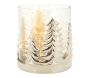 Photophore Sapin en verre et aluminium - AUBRY GASPARD
