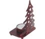 Photophore sapin de Noël en métal (Lot de 2) - AUBRY GASPARD