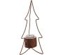 Photophore sapin en métal 31 cm