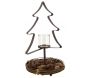 Photophore sapin et pommes de pin