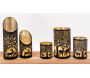 Photophores en métal Cerfs (Lot de 3) - AUB-4847