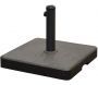 Pied en béton anthracite pour parasol mat 38/48 mm 25 Kg