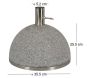 Pied de parasol granit 31,5kg - 35,96