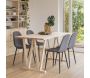 Pieds de table modulable en pin massif Bok - 38,17