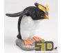 Pingouin huppé en résine - IMH-0186