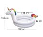 Piscinette gonflable licorne 130 cm - CMP-2273