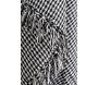 Plaid Pied-de-poule en coton - AUB-4946
