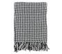 Plaid Pied-de-poule en coton - 8