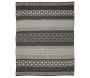 Plaid coton Riverway gris 130 x 180 cm - STA-0228