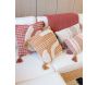 Plaid 100% coton 130 x 170 cm - AUBRY GASPARD
