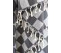 Plaid en coton damier - 5