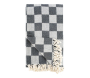Plaid en coton damier