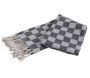Plaid en coton damier - 7